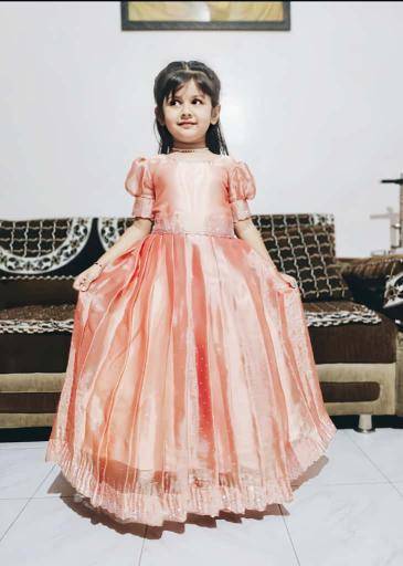 kids gown jimmy choo silk Kids ethnic wear manufacturers